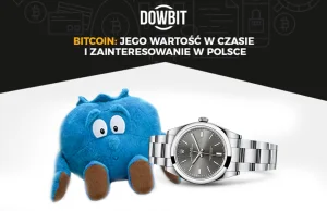 [Infografika] Od świeżaka do rolexa - historia wzrostu wartości Bitcoina