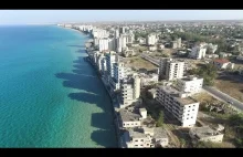 Varosha,Ghost town, Famagusta by drone Phantom 3