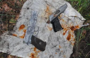 Pistolety znalezione w lesie. Kto je zakopał? Sprawdzi policja