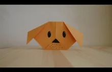 Origami. Jak zrobić szczeniaka z papieru (lekcja wideo)