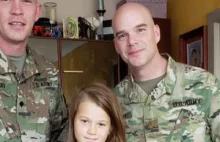 Amerykańscy żołnierze pomagają chorej na nowotwór dziewczynce z Giżycka