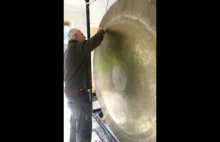 Testowanie dużego gongu