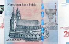 Nowy banknot 20 zł NBP.