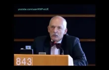 [ENG] Janusz Korwin-Mikke na sesji plenarnej 13.11.2014