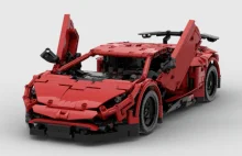 Oto niesamowity zdalnie sterowany model Lamborghini Aventador SV z LEGO