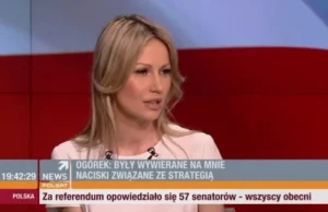 SLD chciało, by jej kandydatkę promował... Kiszczak. Ogórek ujawnia kulisy...