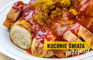 Currywursty - łatwy przepis na popularny fast-food z aromatycznym sosem curry