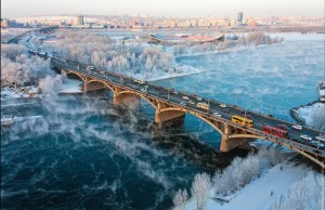 Krasnojarsk. Piękno zimy.