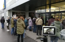 Wrocław: Black Friday w Lidlu zakończył się bójką [ZOBACZ