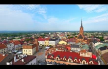 Filmy z drona. Tarnów okolice rynku oraz park Strzelecki