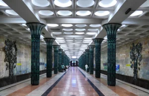Metro w Taszkiencie, stolicy Uzbekistanu.