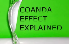Coanda effect - experiment, 3D printed model, explaination.