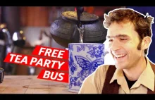 The Tea Bus - opowieść o człowieku, który oferuje nieznajomym darmową herbatę