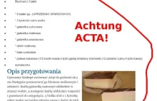 Świat wg ACTA (ptasie mleczko tango down)