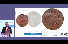 Film z aukcji - licytacja ciekawych monet, banknotów i medali