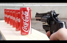 EXPERIMENT GUN vs COCA COLA