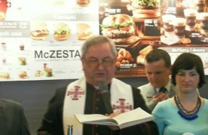 McDonald's w Żywcu otwarty! Ksiądz poświęcił, urzędnicy mówią o inwestycji...