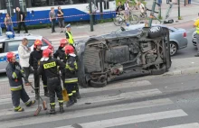 Kierowca ciężarówki, która taranowała samochody na Ruczaju wrócił już na drogi