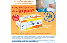 Perfidna reklama Oscillococcinum dla dzieci