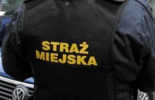 Agresywne zachowanie strażnika miejskiego - przewrócił rowerzystę