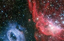 Intrygujący obszar gwiazdotwórczy w Wielkim Obłoku Magellana
