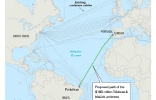 Światłowód połączy Brazylię i Portugalię by ominąć kontrolę NSA