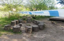 Zdewastowano leśne przedszkole "Puszczyk" z Białegostoku