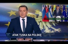 TVP atakuje Donalda Tuska za jego przemówienie w Rzymie.