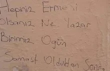 Turcja: Ormiański kościół wymazany graffiti chwalącym ludobójstwo Ormian!