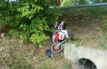 Wypadek w Częstochowie: policja poszukuje 33-letniego motocyklisty.