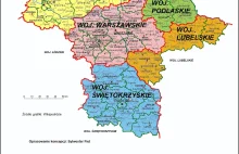 Koncepcja podziału administracyjnego województwa mazowieckiego