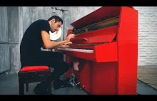 Cover Charlie Puth Attention na czerwone pianino