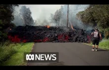 Hawaiian lava flows ‘faster than a...