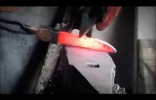 Kucie noża z pilnika od początku do końca