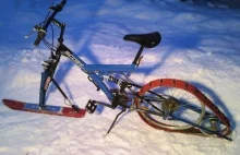 Rower śnieżny.