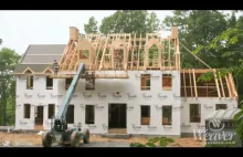Time lapse - budowa domu "amerykańskiego"