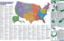 Bazy lotnicze USA - mapa i informacje