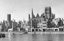 Zdjęcia Gdańska po zakończeniu II wojny światowej.