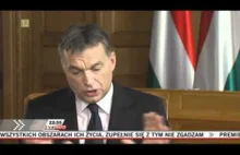 Viktor Orban w programie Bliżej.