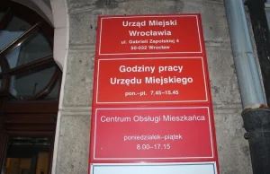 Wrocław za pomocą sięga do kieszeni podatników