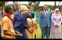 Theresa May w akcji