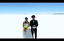 Japońscy nowożeńcy sfilmowali swą podróż dookoła świata za pomocą drona
