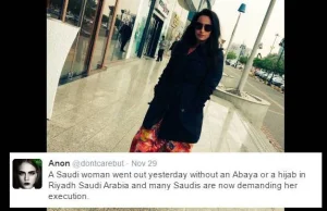 W Arabii Saudyjskiej jak w lesie. Aresztowano kobietę za zdjęcie bez chusty eng