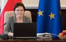 Premier Ewa Kopacz mówi o planach rządu