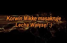 Korwin Mikke masakruje Lecha Wałęsę Mortal Kombat version :