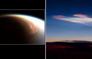 NASA odkryła lodowe chmury na Tytanie podobne do tych nad ziemskimi biegunami