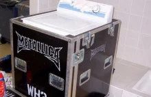 Metallica w trasie koncertowej z własną pralką