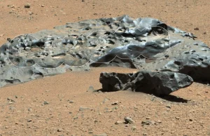 Łazik Curiosity natknął się na żelazny meteoryt na Marsie [ENG]