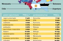 Warszawa jak Niemcy. Nowy Sącz jak Afryka