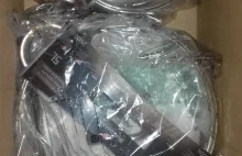 Firma blaumann i rozbita szklana pokrywka..